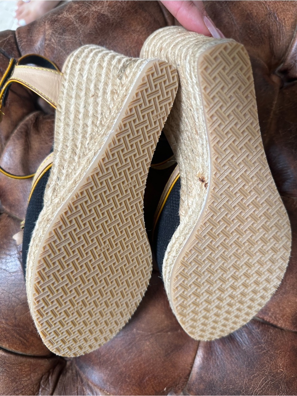 Louis Vuitton Isola Canvas Wedge Espadrilles Sandals FR38.5 US8 $1030 - Picture 15 of 15